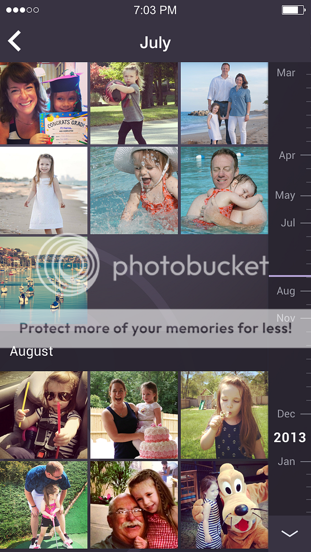 The Bevy photo and video storage and organization device